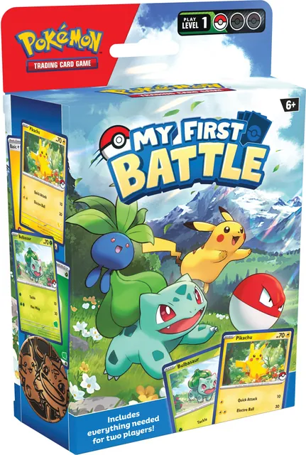 My First Battle (Bulbasaur & Pikachu)