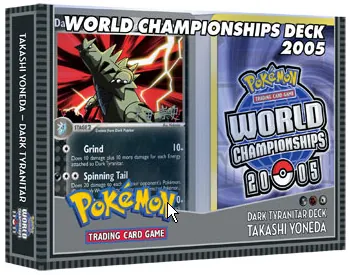 Dark Tyranitar 2005 World Championships Deck