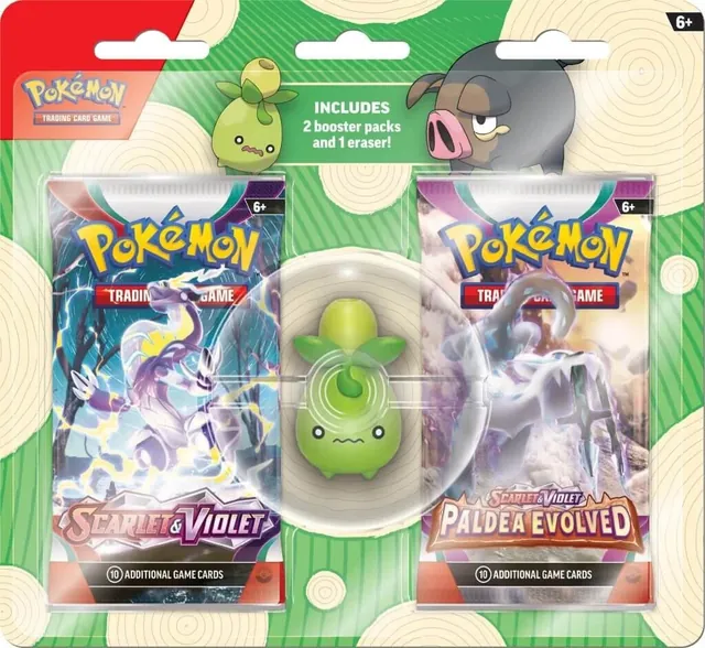 Back to School Eraser Blister (Smoliv)
