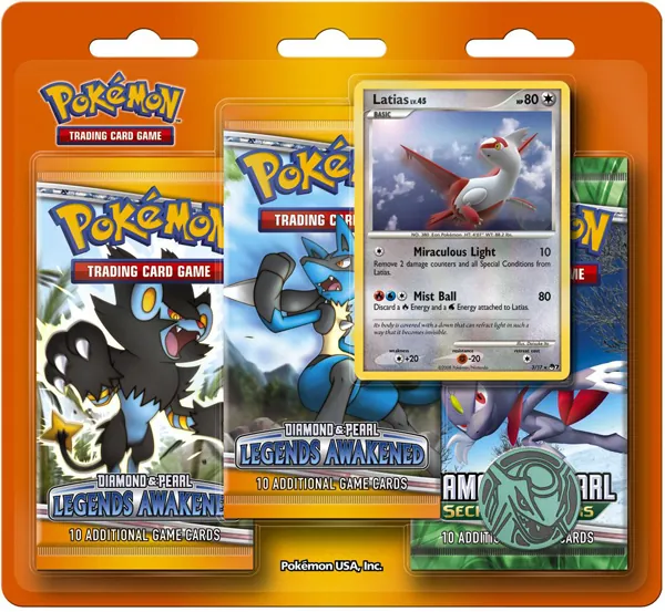 Latias Three Pack Blister