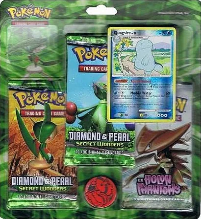 Quagsire Three Pack Blister