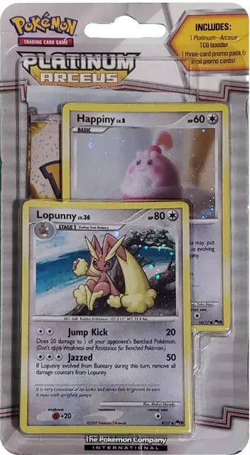 Lopunny & Happiny 2-Pack Blister