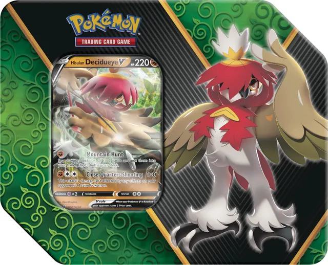 Hisuian Decidueye Divergent Powers Tin