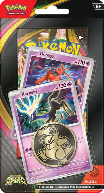 Checklane Blister: Xerneas & Deoxys