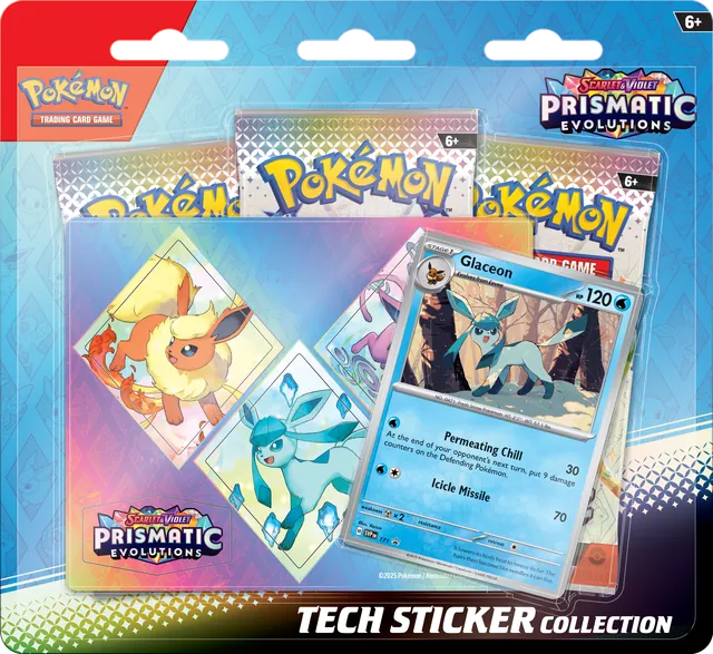 Tech Sticker Collection (Glaceon)