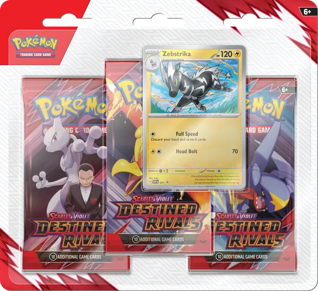 Three Pack Blister (Zebstrika)