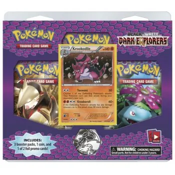 Krookodile Three Pack Blister