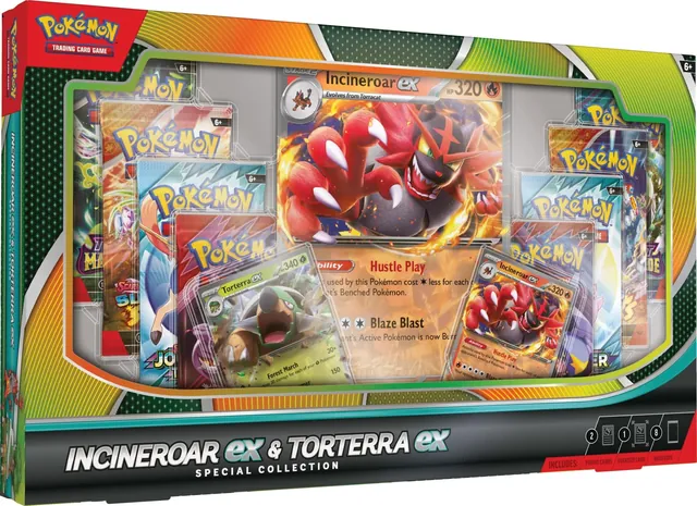 Incineroar ex & Torterra ex Special Collection