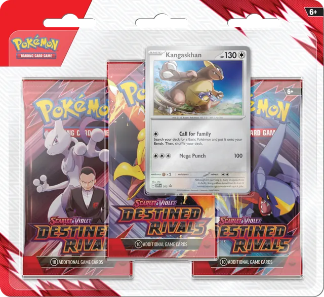 Three Pack Blister (Kangaskhan)