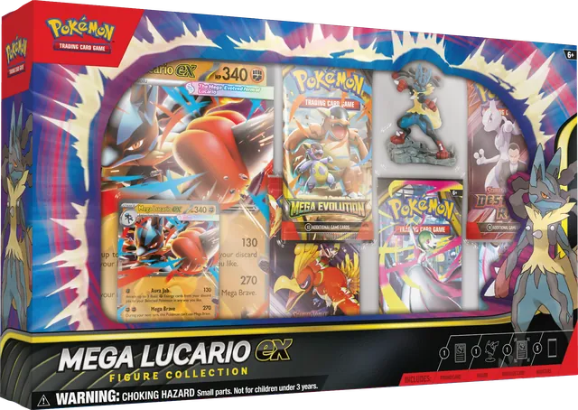 Mega Lucario ex Figure Collection