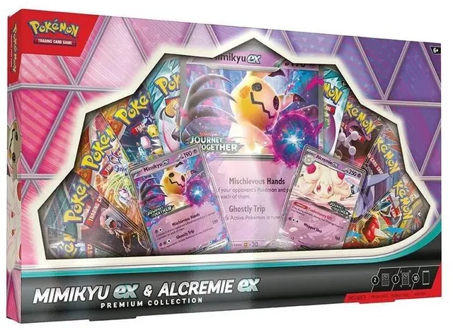Mimikyu ex & Alcremie ex Premium Collection