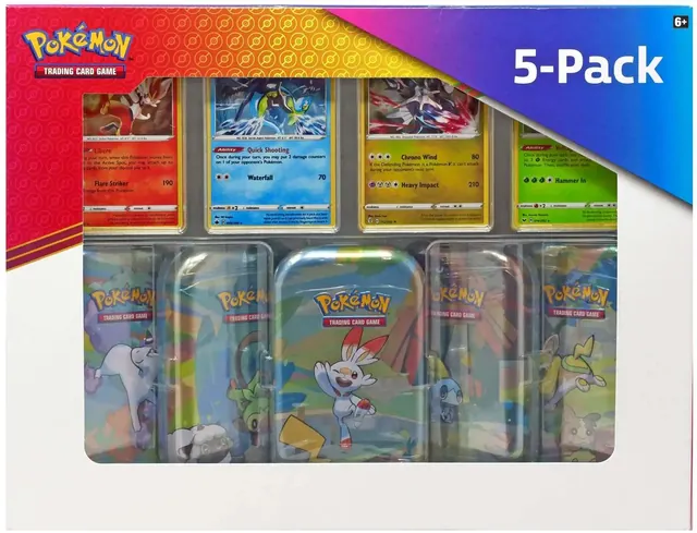 Galar Pals Mini Tin 5-Pack