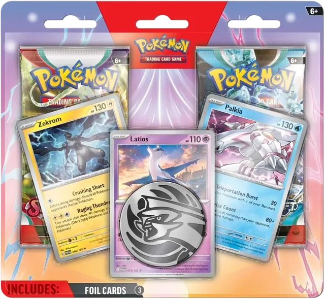 Enhanced 2-Pack Blister: Latios, Zekrom & Palkia