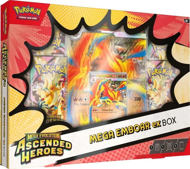 Mega Emboar ex Box