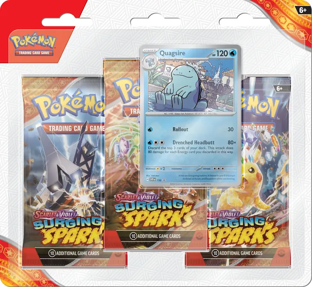 Three Pack Blister (Quagsire)