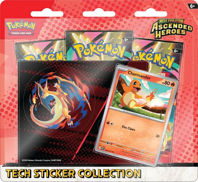 Tech Sticker Collection (Mega Charizard Y)