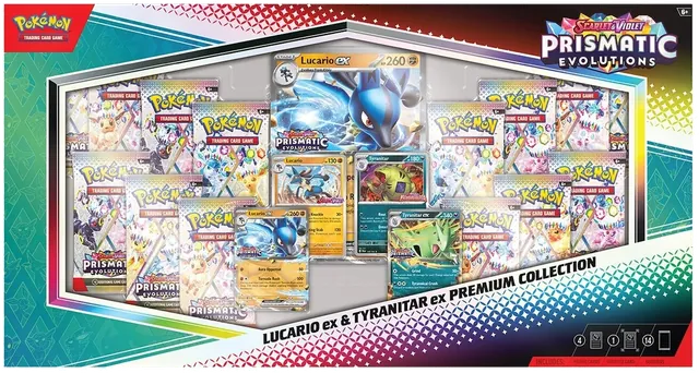 Lucario ex & Tyranitar ex Premium Collection