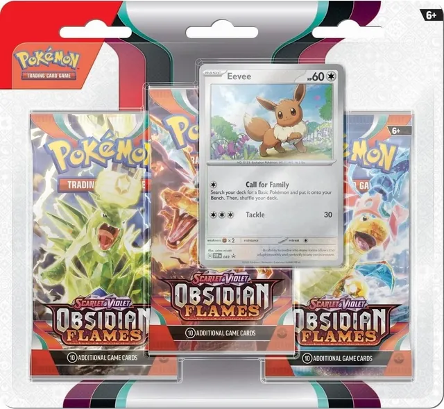 Three Pack Blister (Eevee)